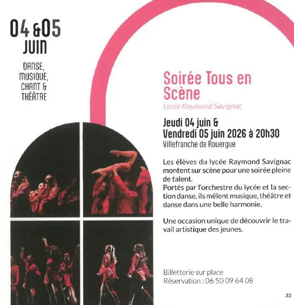 Spectacle : "Soirée Tous en Scène"