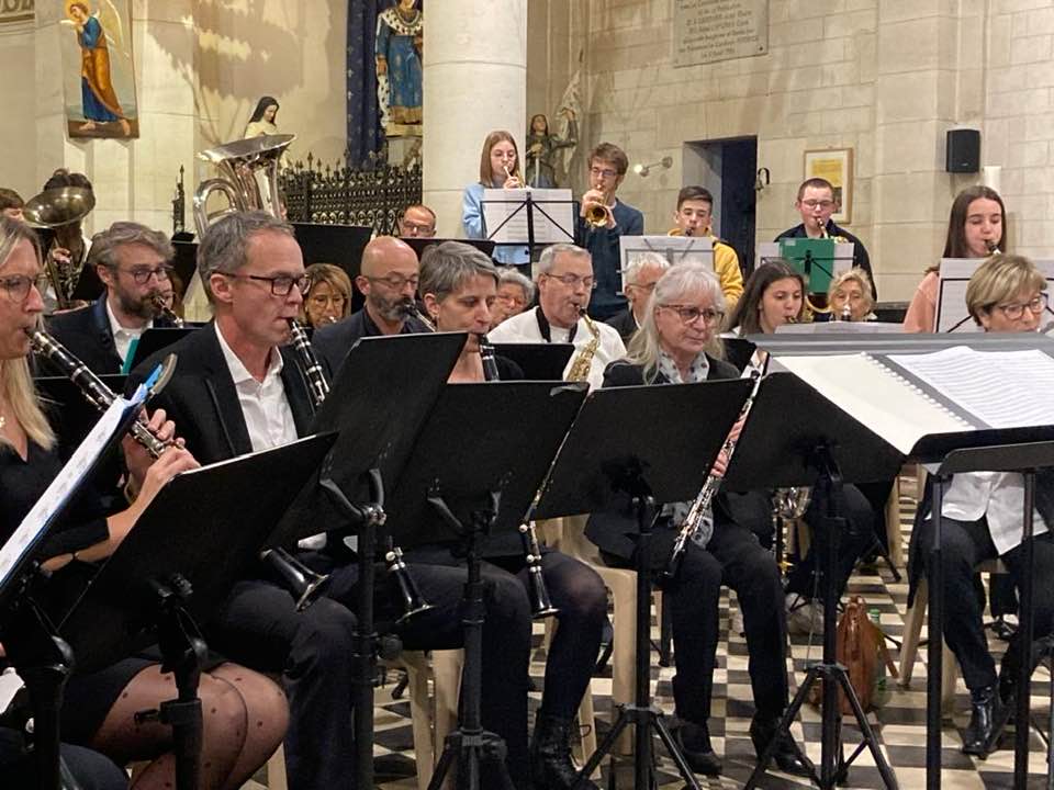 Concert de l'Orchestre d'Harmonie du Val de Leyre et du Bassin d'Arcachon.