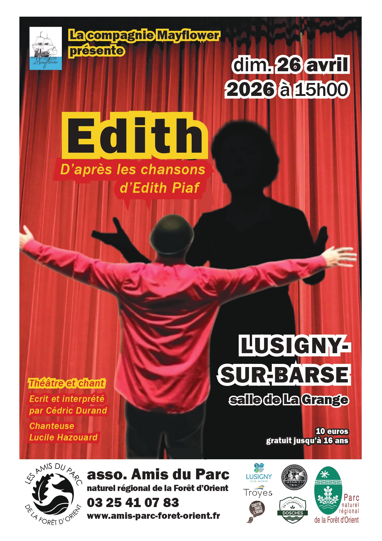 Spectacle musical "Edith"