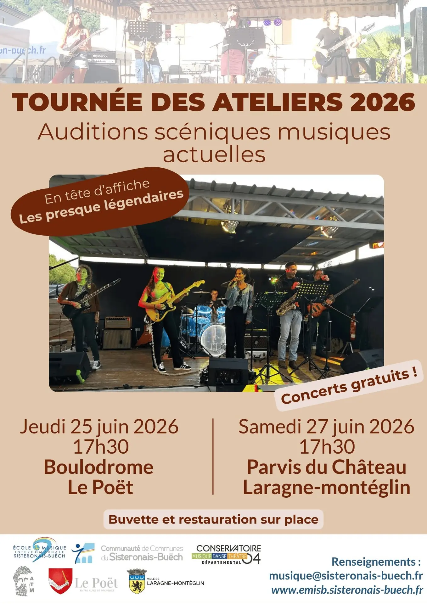 Tournée des ateliers 2026