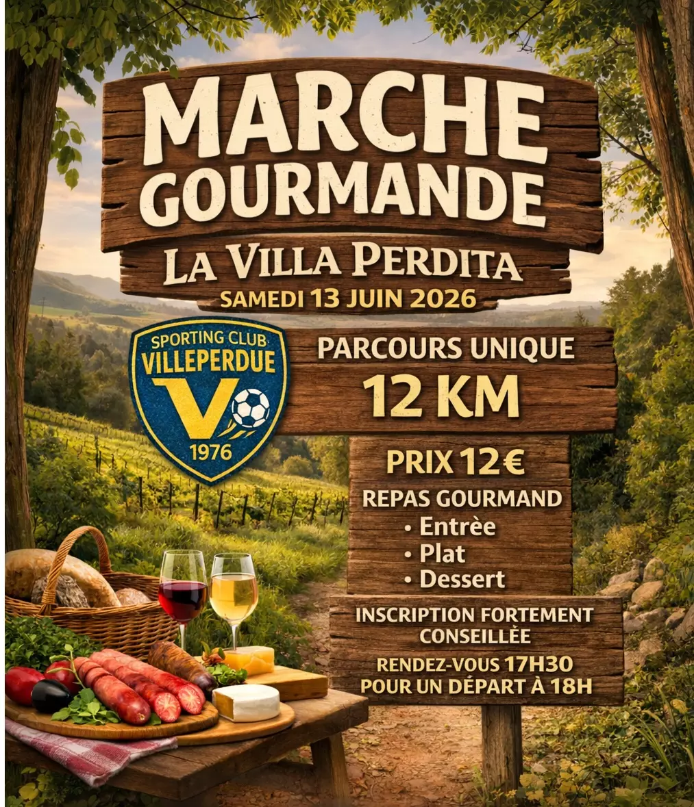 LA VILLA PERDITA – MARCHE GOURMANDE – 2ᵉ ÉDITION
