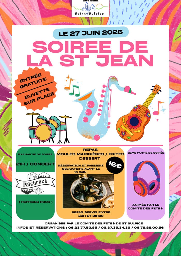 FÊTE DE LA ST JEAN