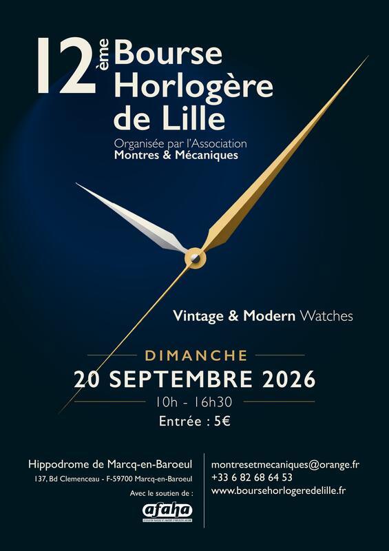 12ème bourse internationale de montres de lille