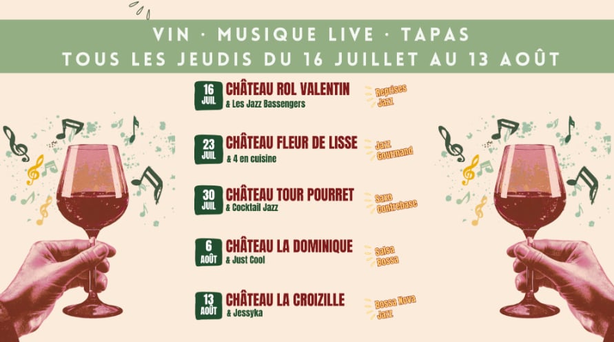 Apéro'Châteaux - Château La Dominique