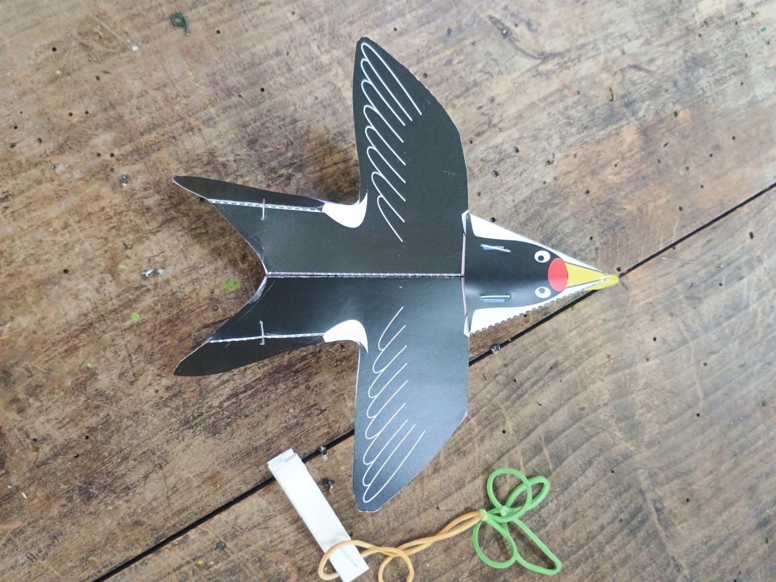 atelier avion japonais en forme de rapaces