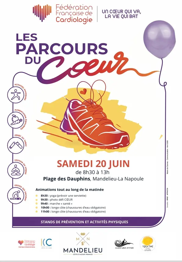Les Parcours du Cœur - 2026