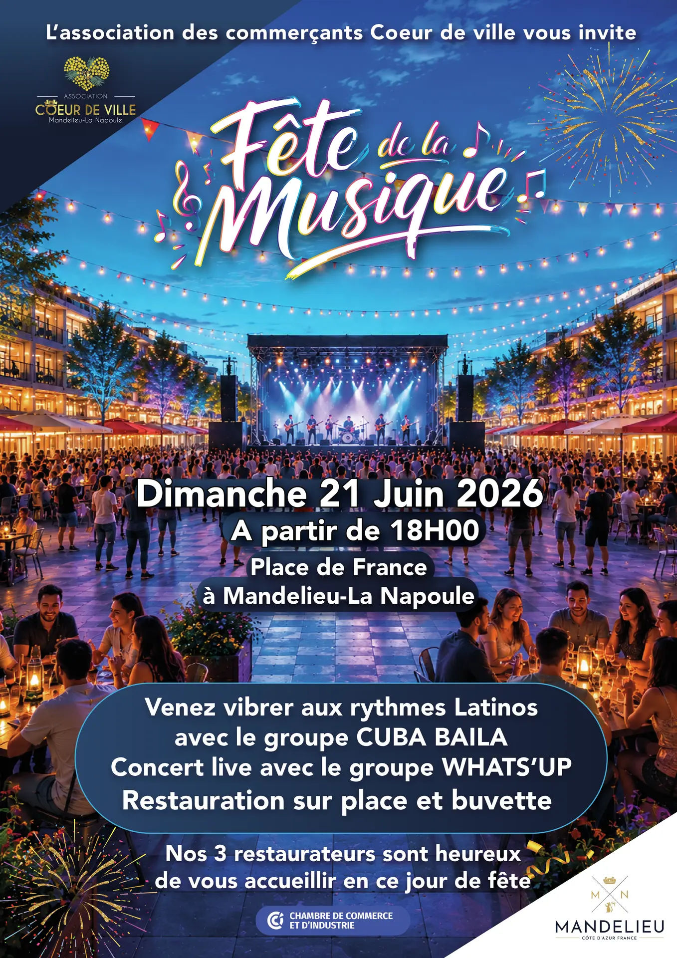 Fête de la musique - Association Cœur de Ville