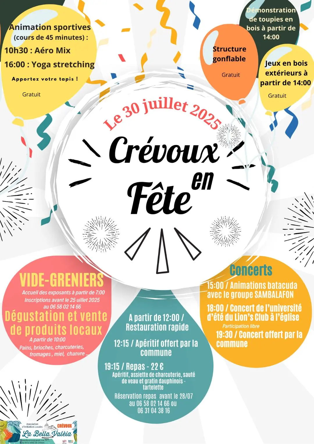 Crévoux en jeux et en musique