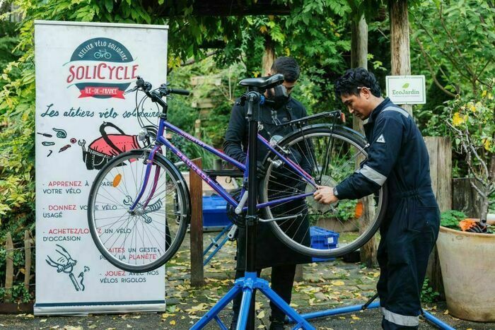 Atelier vélo : diagnostic, petite réparation et sensibilisation