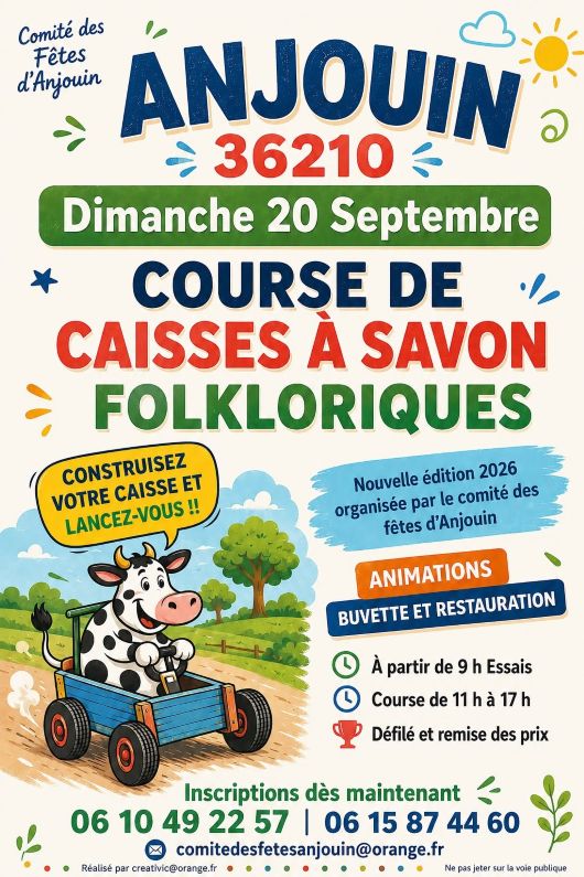 Course de caissesq à savon folkloriques