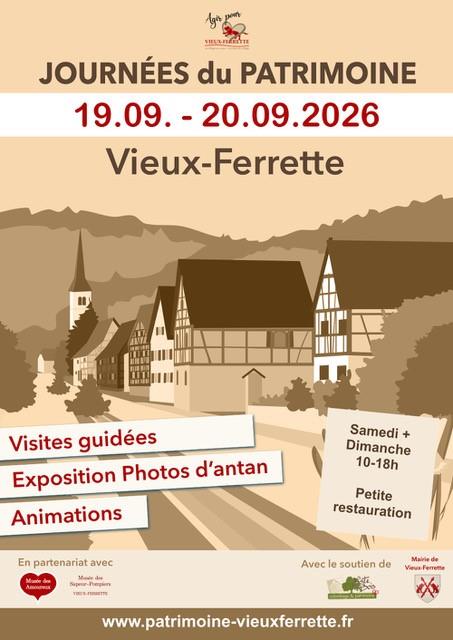 Journée du Patrimoine à Vieux-Ferrette