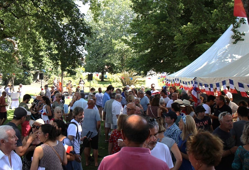 Célébration de la Fête Nationale du 14 juillet