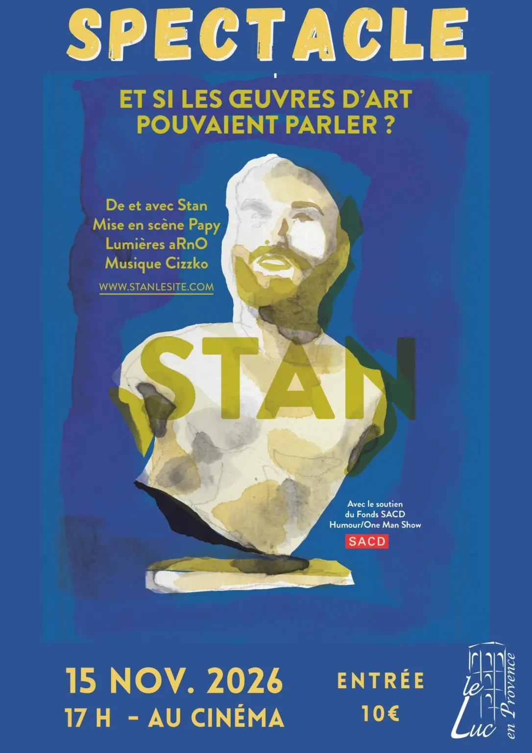 Spectacle "Et si les oeuvres d'art pouvaient parler?"