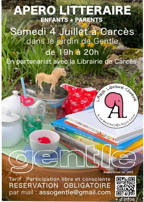 Apéritif littéraire parents-enfants