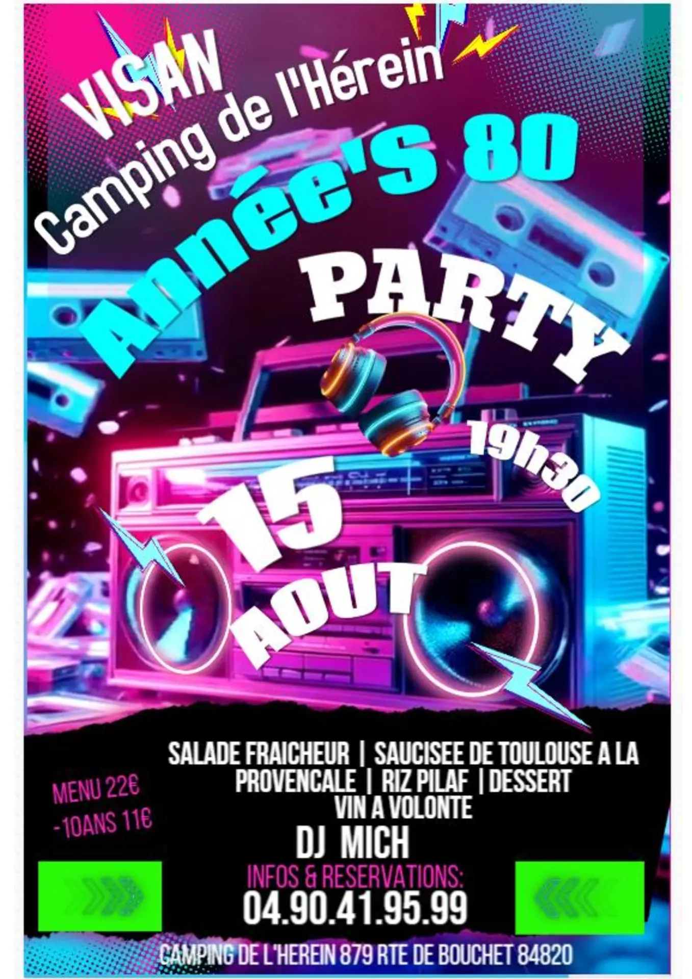 soirée année 80