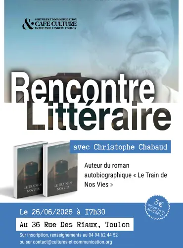 Rencontre littéraire avec Christophe Chabaud