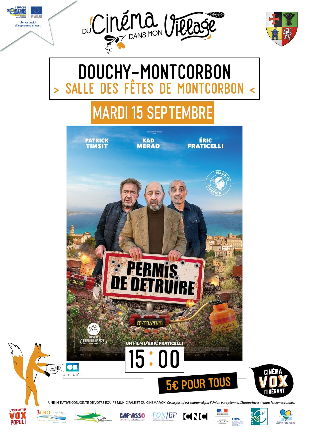 Du cinéma dans mon village : Permis de détruire