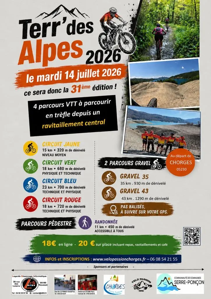 Rando VTT - Terre des Alpes