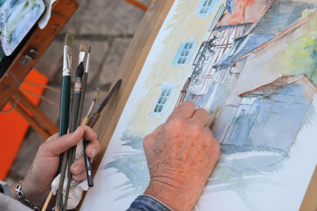 21ème Salon International de l'Aquarelle : Atelier enfant d'initiation à l'aquarelle