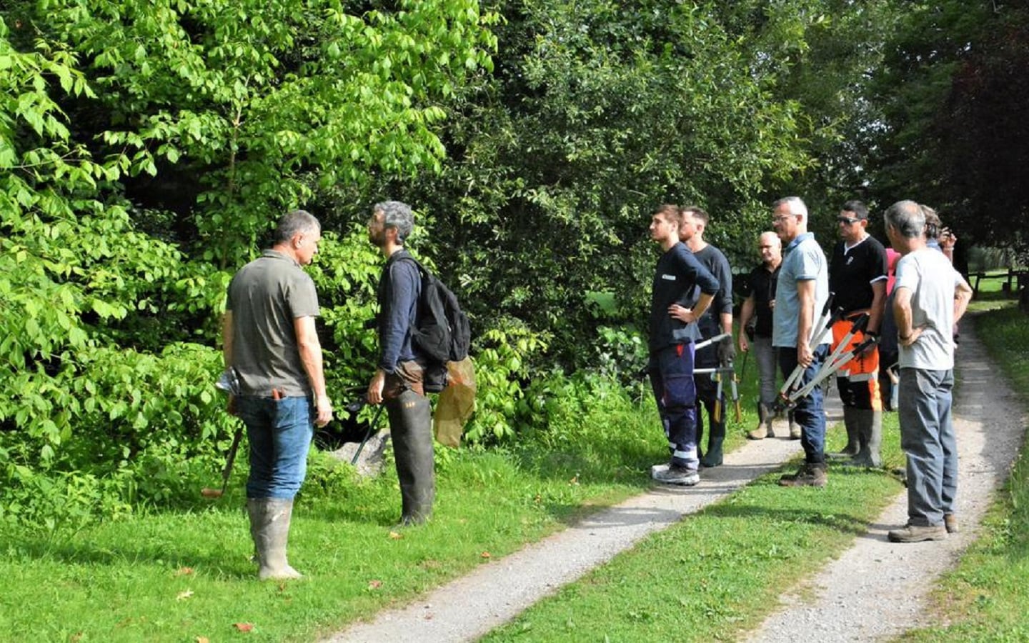 Chantier participatif de régulation de l'érable