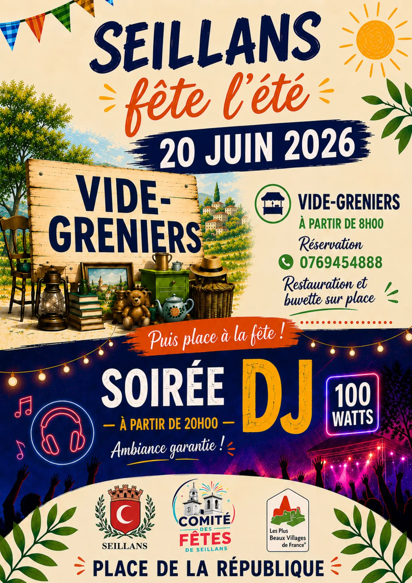 Fête de l'été et vide-greniers