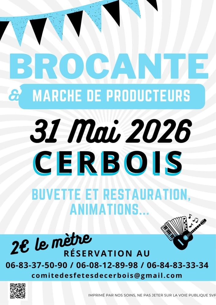 Brocante et marché de producteurs