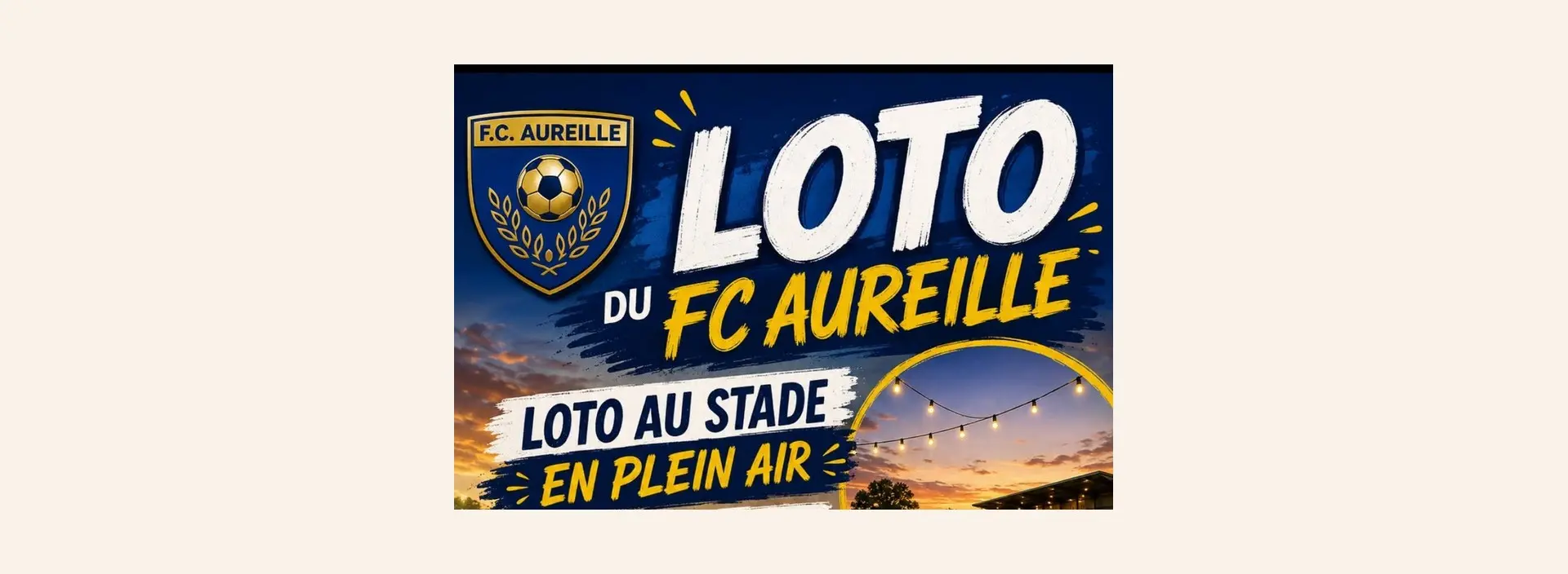 Loto du Football Club Aureillois