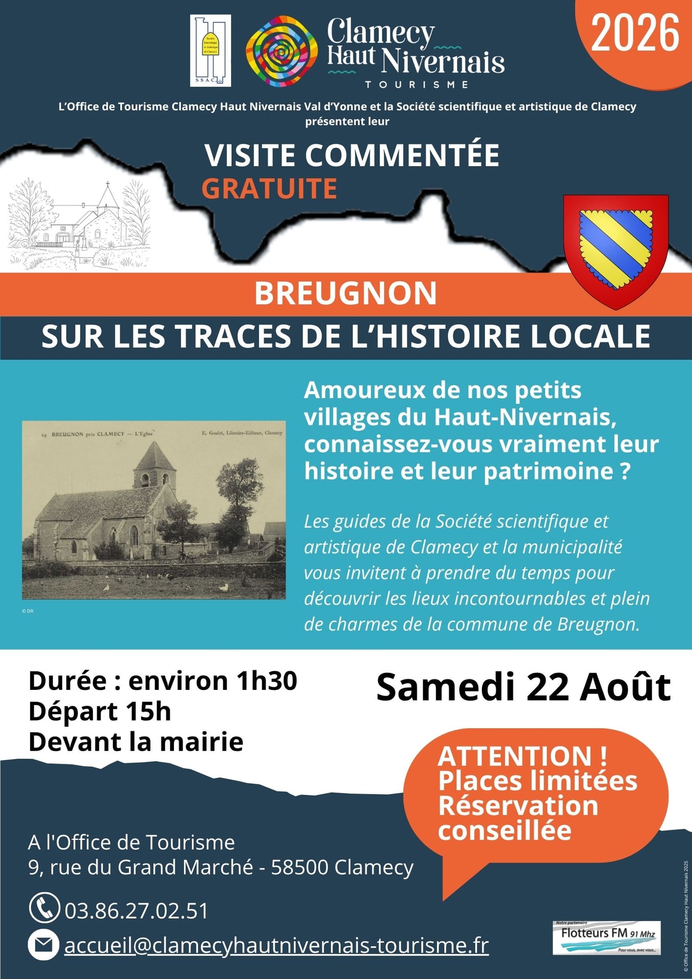 Visite commentée - Breugnon, sur les traces de l'histoire locale