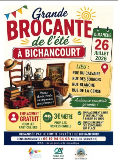 Brocante Bichancourt
