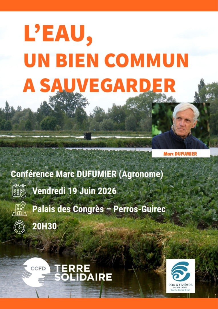 Conférence « L’eau, un bien commun à sauvegarder »