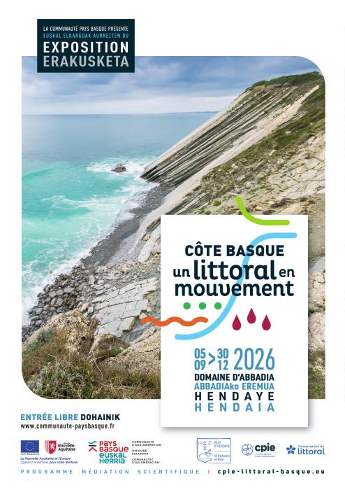 Visite commentée de l'exposition - Côte basque, un littoral en mouvement