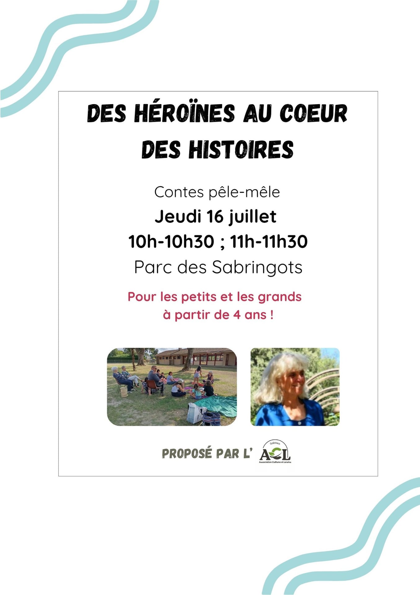 "Des héroïnes au coeur des histoires", contes pêle-mêle