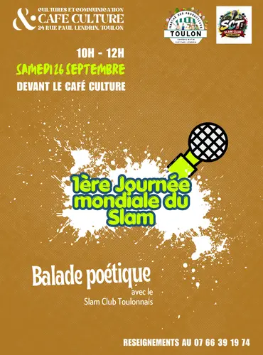 1ère Journée du Slam au Café Culture