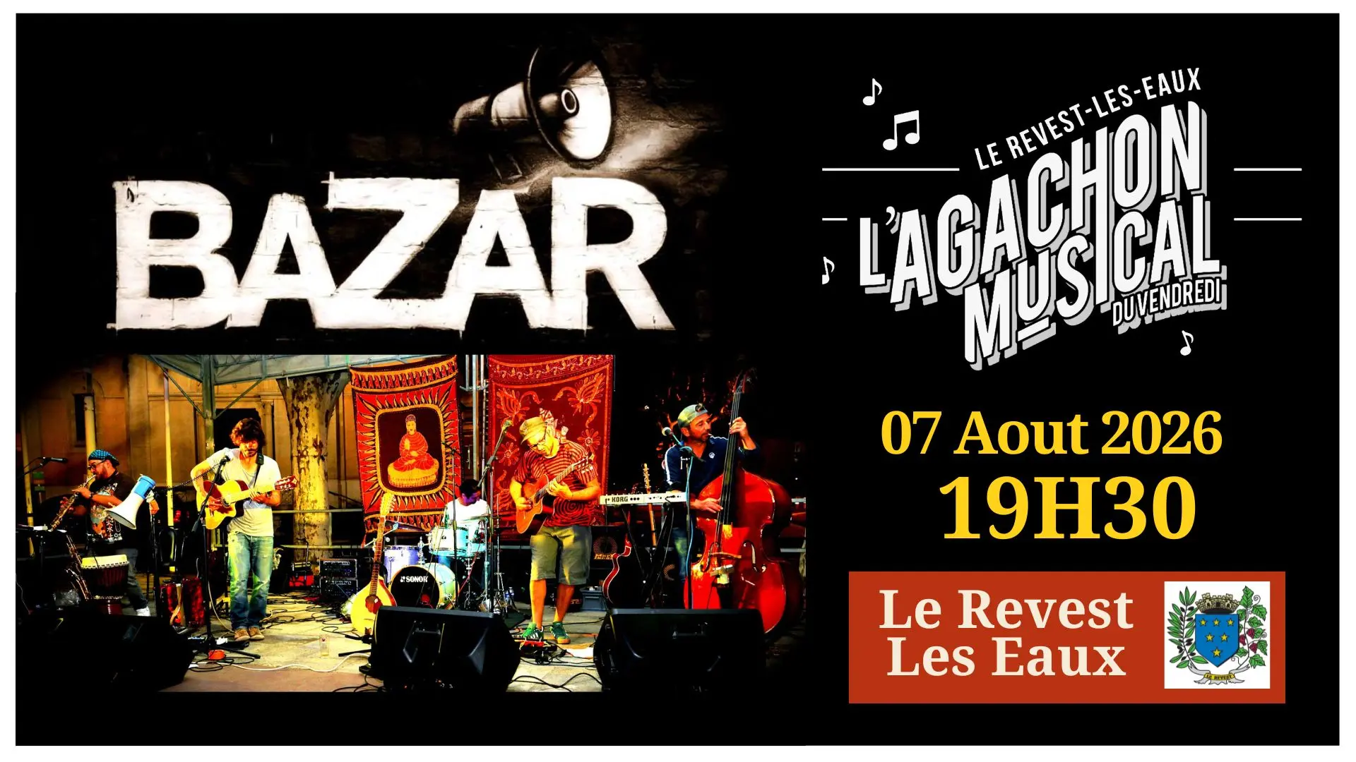 Concert - Bazar - L'Agachon musical du vendredi