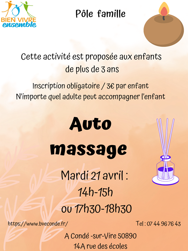 Atelier "Automassage"