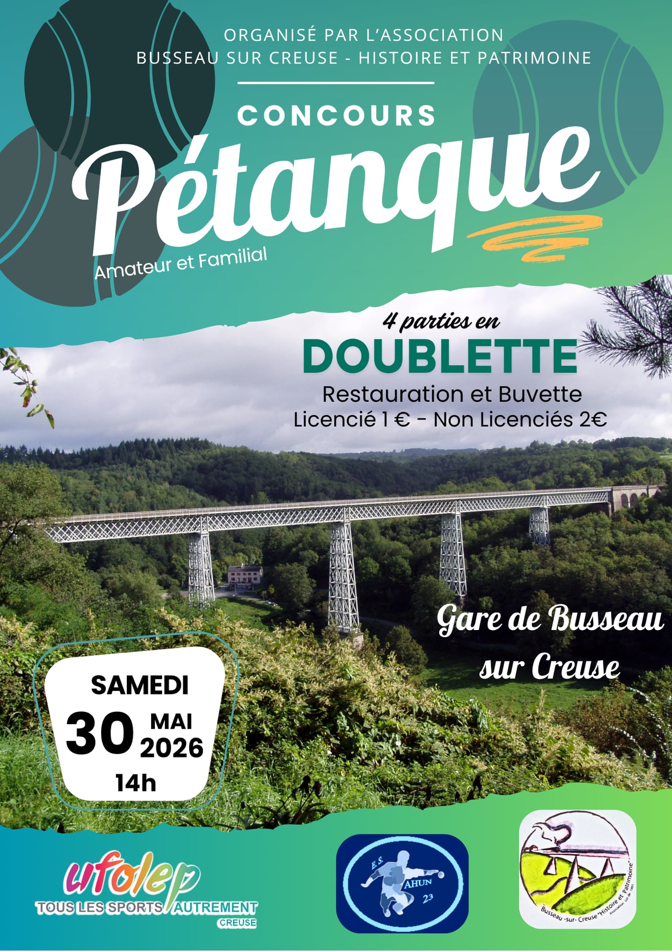 Concours de pétanque