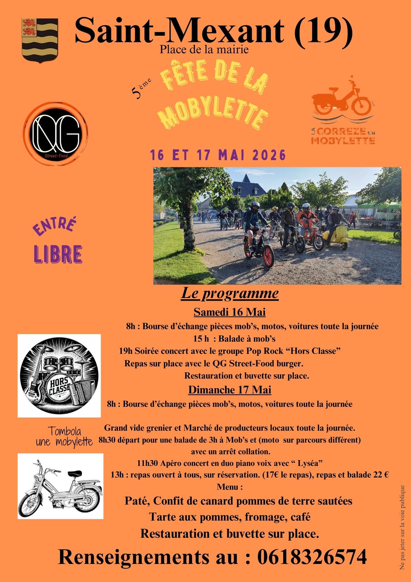 5ème année Mob's - Fête de la mobylette