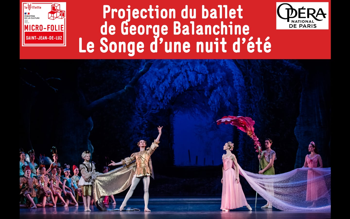 Micro-Folie : Projection : Le songe d'une nuit d'été