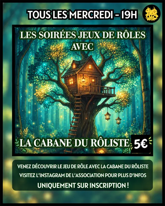 Les soirées Jeu de rôle des mercredis