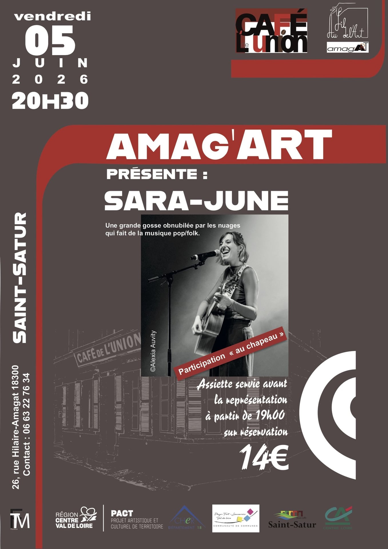 [AMAG'ART] Sara June - Concert