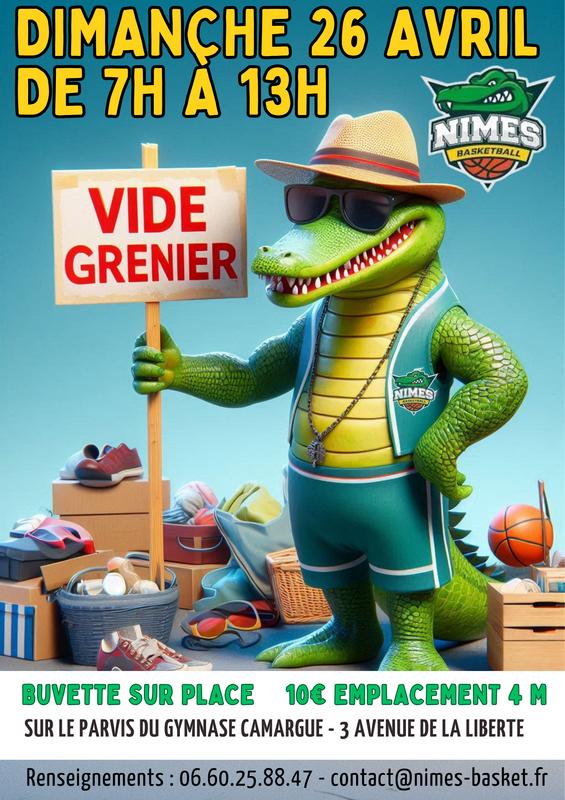 Vide-grenier nîmes basket