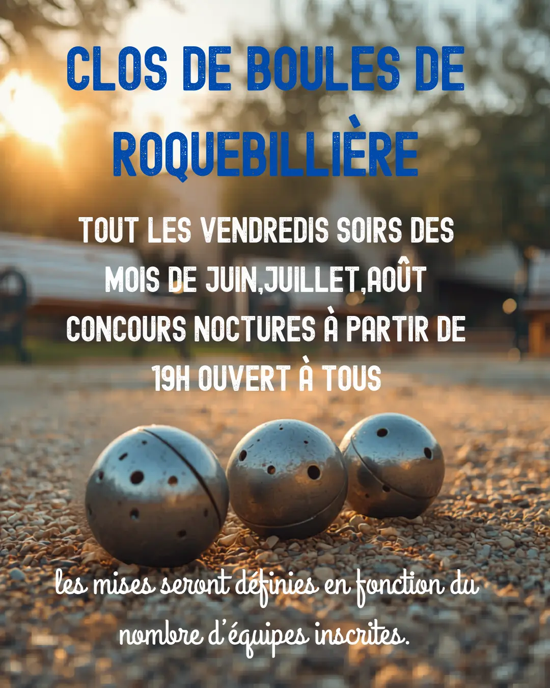 Clos de boules de Roquebillière