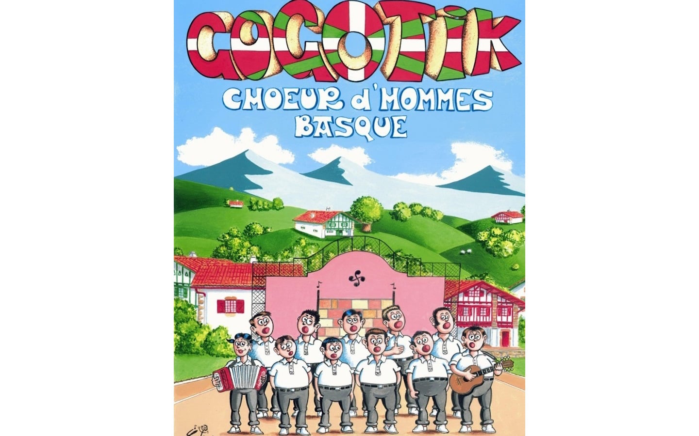 Choeurs basques d'hommes Gogotik