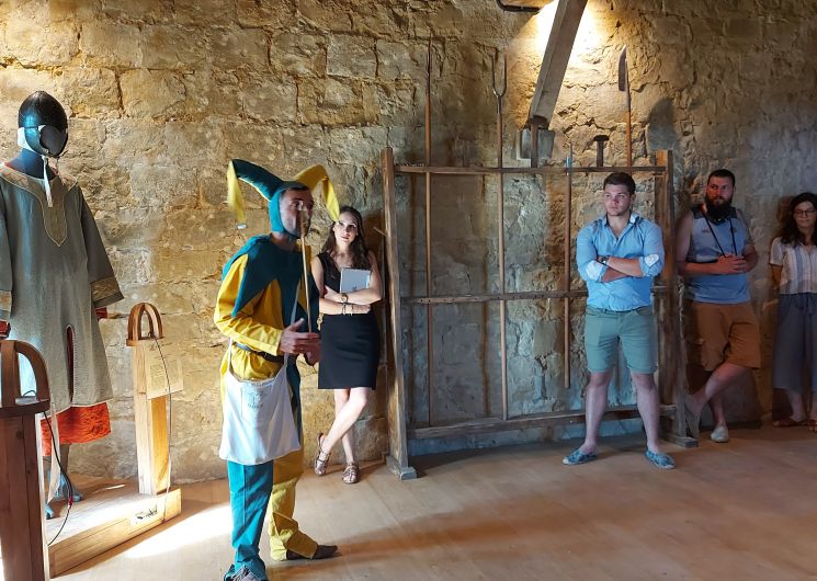 Visites accompagnées de Kaspiche, fou du roy