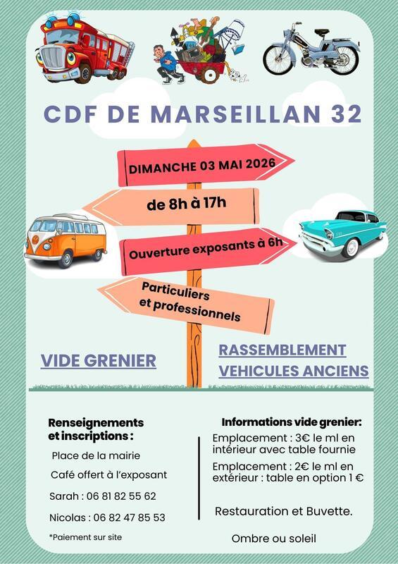 Vide grenier du comité des fêtes
