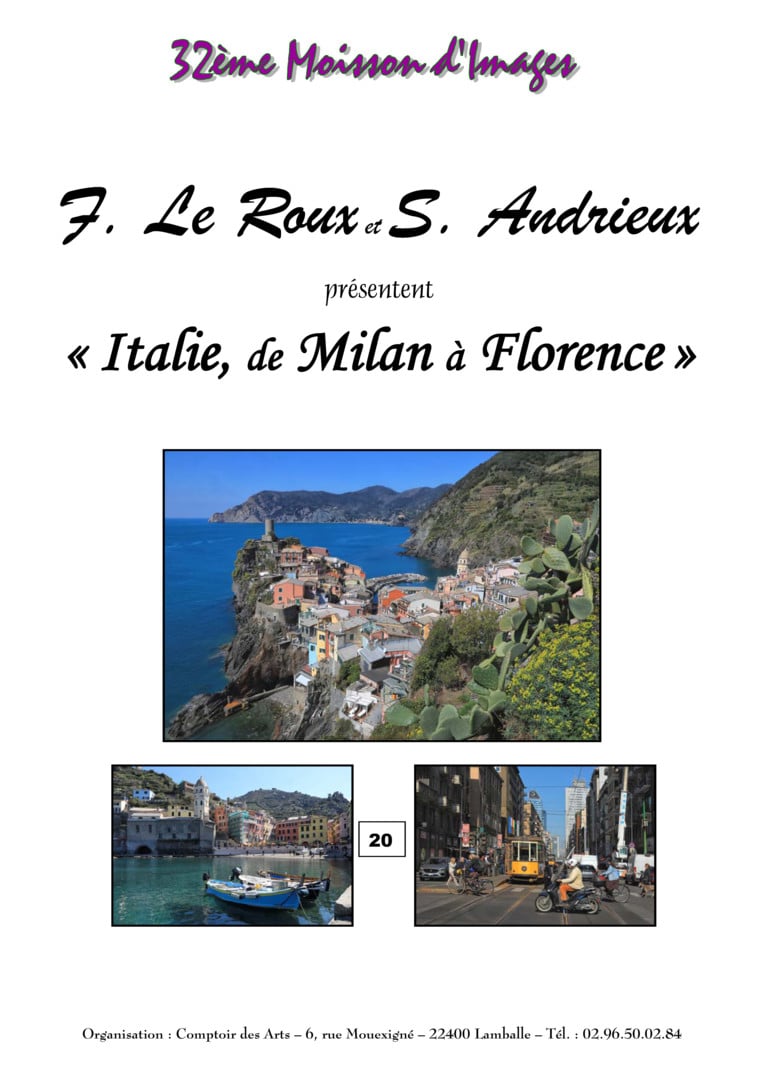 Exposition photos : « Italie, de Milan à Florence »