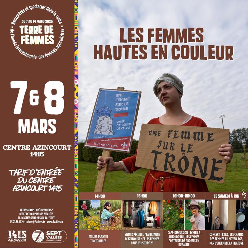 Programmation 2026 à Azincourt 1415 - le Moyen-Âge en 7 Vallées