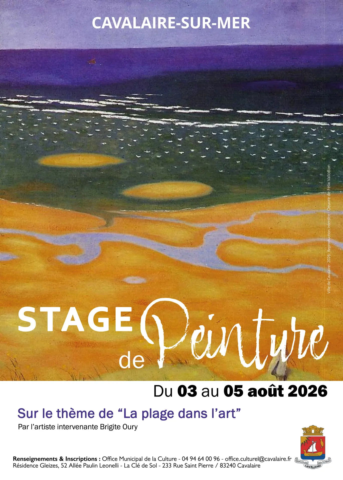 Stage de peinture adultes et enfants