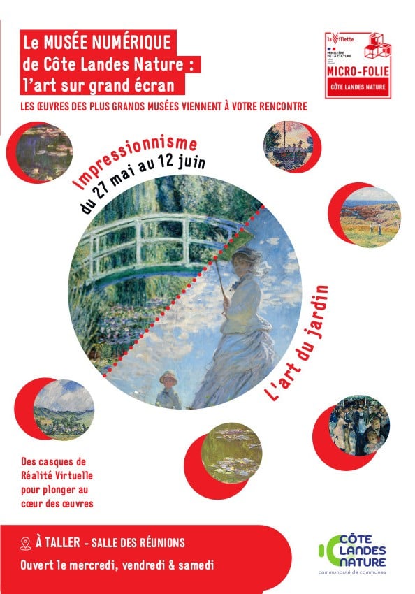 Atelier Micro-Folie : "Peinture au jardin"