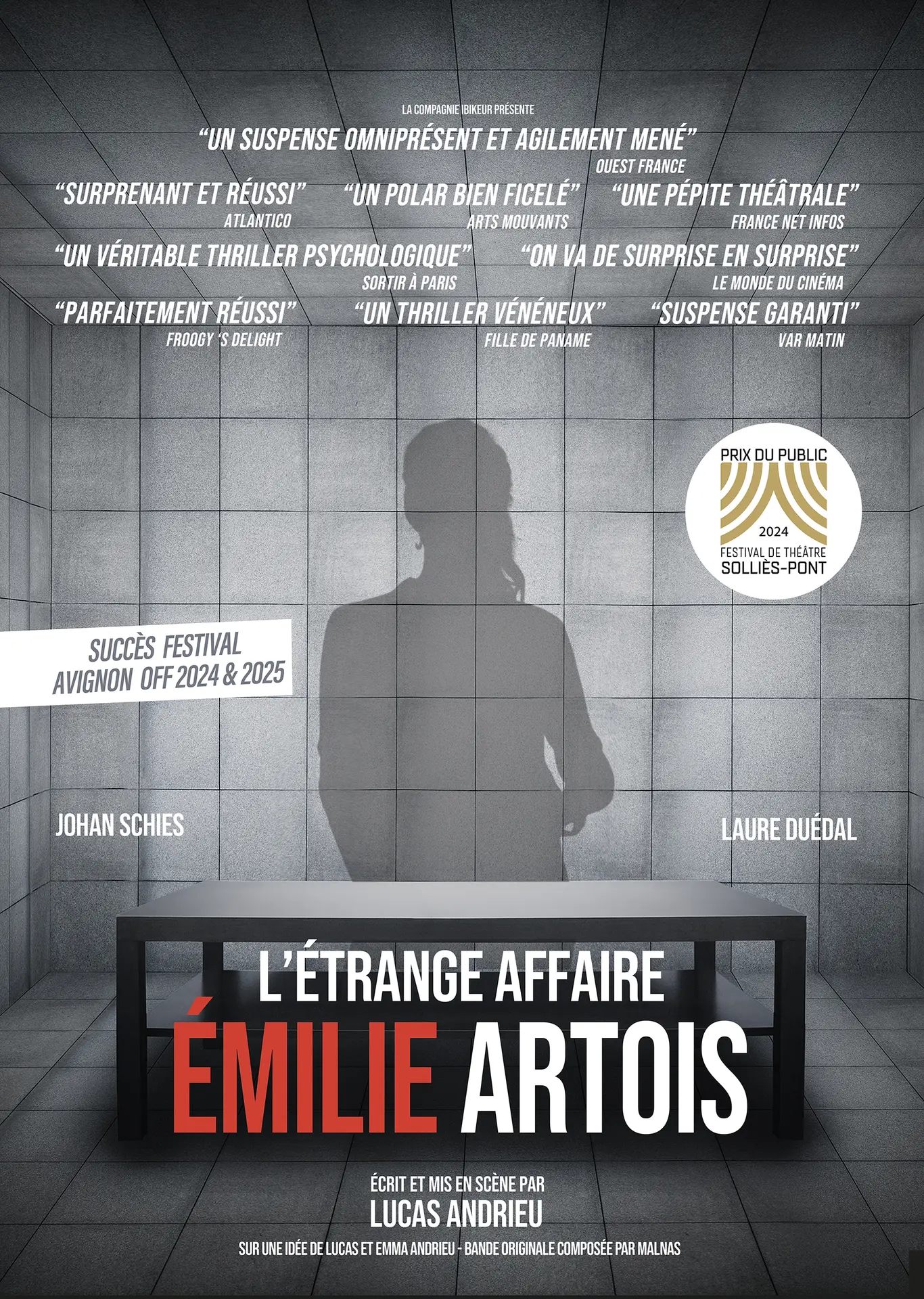 Théâtre - L'étrange affaire Émilie Artois